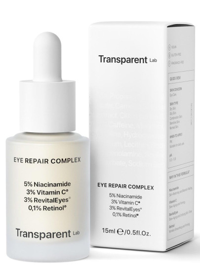 Ночная сыворотка для контура глаз Transparent-lab Eye repair complex, 15мл