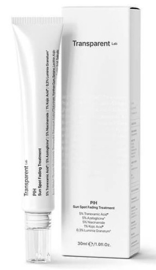 Лікування постзапальної гіперпігментації Transparent-lab P.I.H sun spot fading treatment, 30мл