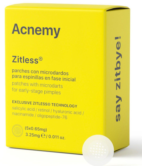 Пластырь с микроиглами для ранних стадий прыщей Acnemy Zitless (5 x patches)