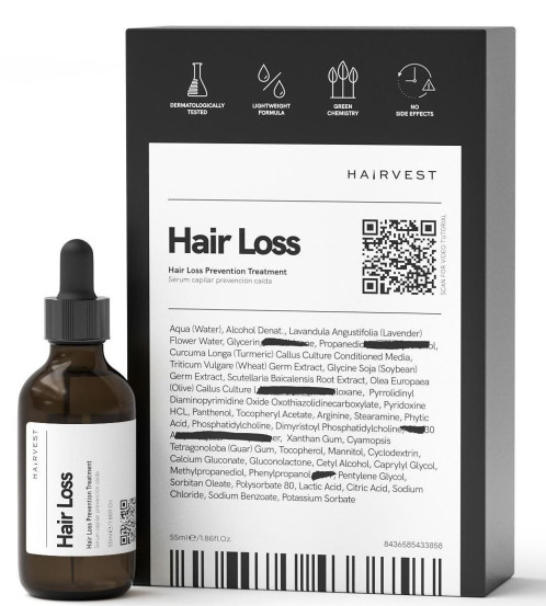 Сыворотка для профилактики выпадения волос Hairvest Hair loss, 55мл
