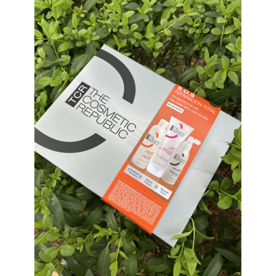 Набір проти випадіння волосся The Cosmetic Republic SOS Pack Total Repaid