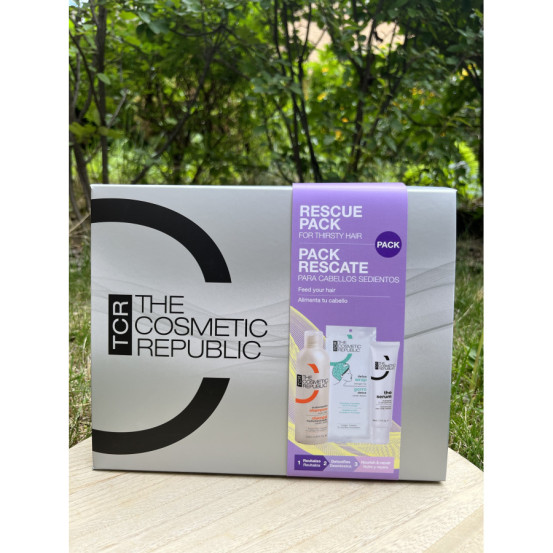 Набор для интенсивного увлажнения и питания поврежденных волос The Cosmetic Republic Rescue Pack