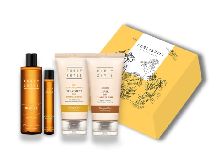 Набір мініатюр для відновлення волосся Curly Shyll