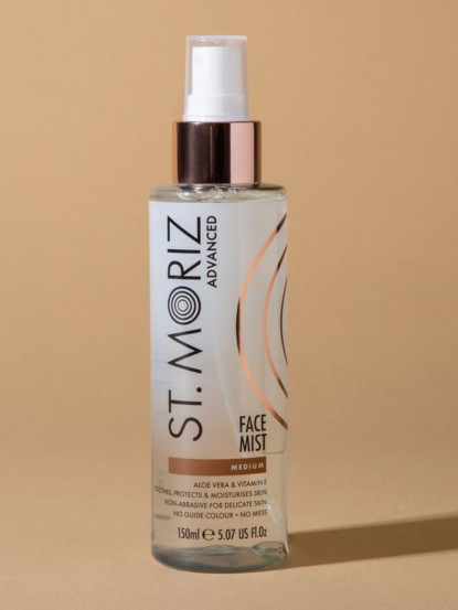 Автобронзант-спрей для лица  St Moriz Radiant Glow Face Mist, 150 мл
