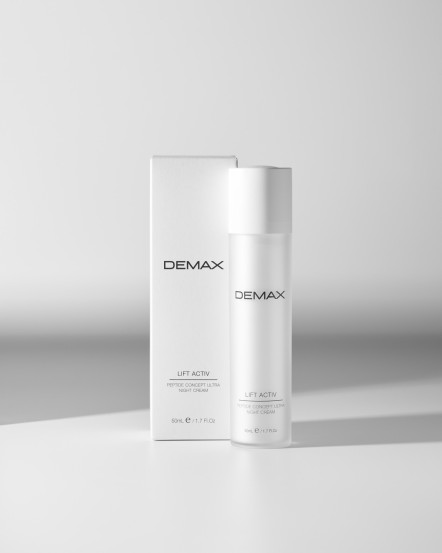 Питательный ночной лифтинг крем Пептид концепт Demax Lift activ peptide concept ultra night lifting cream, 50 мл