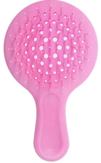 Гребінець для волосся Janeke Superbrush Mini Silicon Line (фуксія)