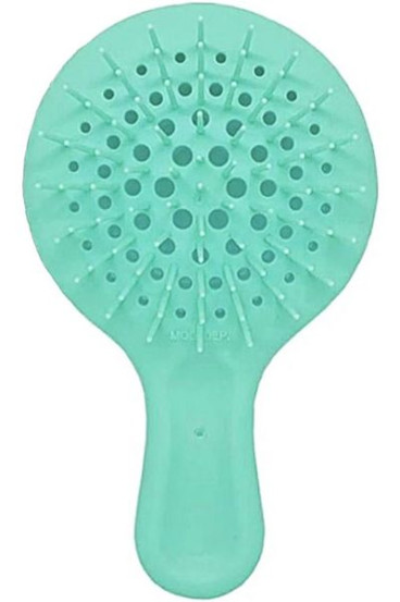 Расческа для волос  Janeke Superbrush Mini Silicon Line (минт)