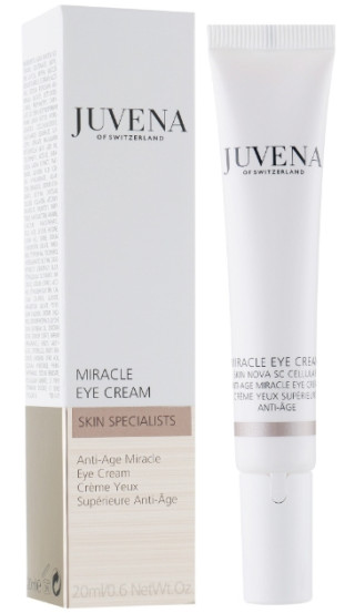 Антивіковий крем для зони навколо очей Juvena Skin Anti-Age Miracle Eye Cream, 20 мл
