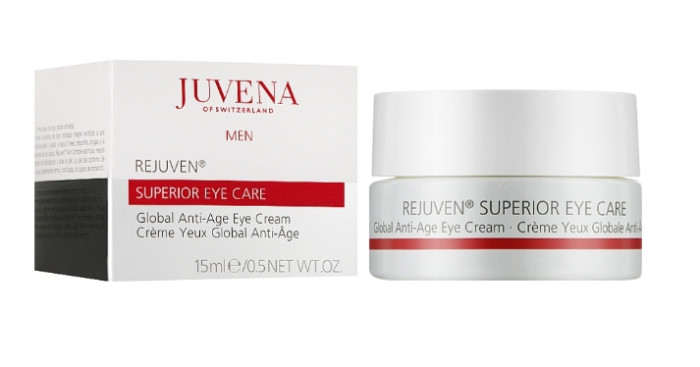 Антивіковий крем для зони навколо очей для чоловіків Juvena Rejuven Men Superior Eye Cream, 15 мл