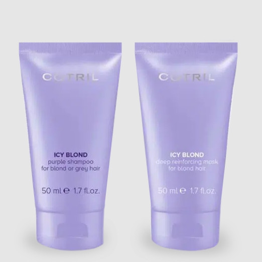 Дорожній набір у міні форматі для блонду Cotril Icy Blond