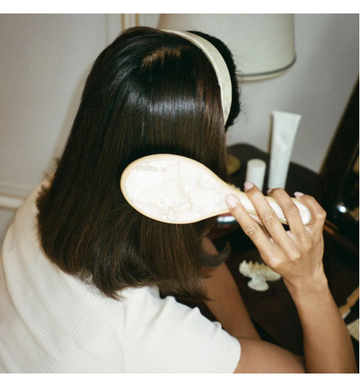 Овальна щітка для волосся Emi Jay Flat Brush in Chantilly