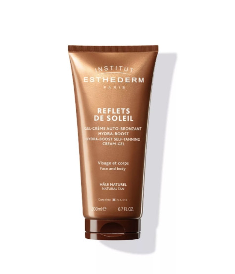 Крем-гель для автозасмаги INSTITUT ESTHEDERM REFLETS DE SOLEIL Hydra-boost self-tanning cream-ge, 200 мл