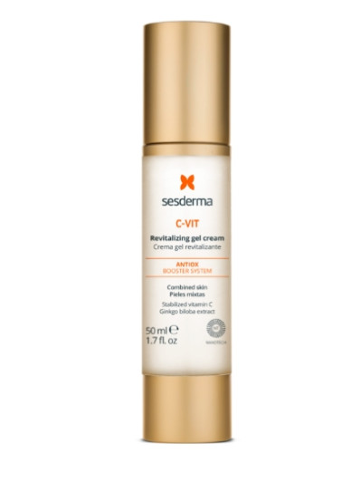 Ревіталізуючий крем-гель з вітаміном C для обличчя Sesderma C-Vit Revitalizing Cream Gel, 50 мл