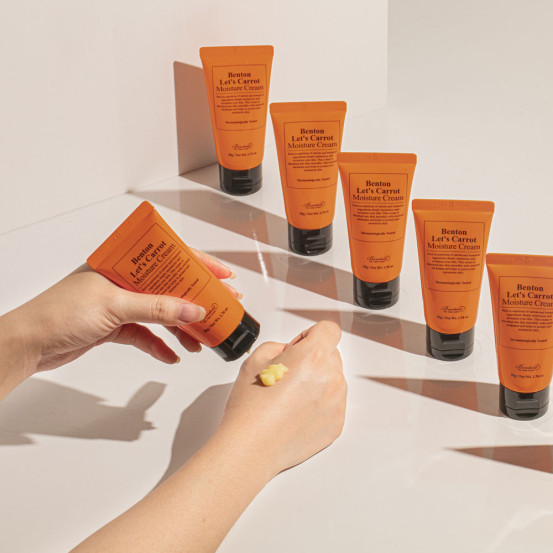 Питательный крем с экстрактом моркови Benton Let`s Carrot Moisture Cream, 50 г