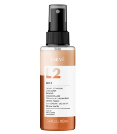 Двофазний кондиціонер для кучерявого волосся Lakme L2 CURLS, 100 мл