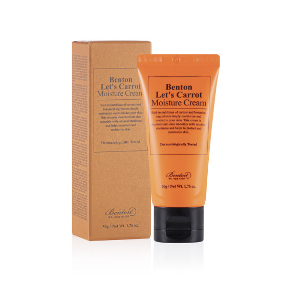 Питательный крем с экстрактом моркови Benton Let`s Carrot Moisture Cream, 50 г