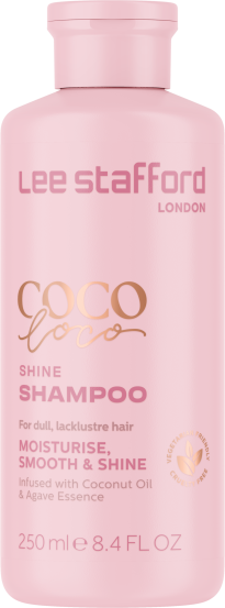 Шампунь для сияния с кокосовым маслом Lee Stafford Coco Loco Shine Shampoo, 250 мл
