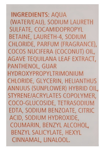 Зволожуючий шампунь для волосся з екстрактом агави Lee Stafford Coco Loco With Agave Shine Shampoo with Coconut Oil, 50 мл