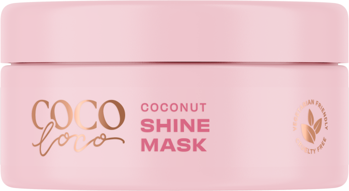 Маска для сяйва волосся з кокосовою олією Lee Stafford Coco Loco Coconut Shine Mask, 200 мл