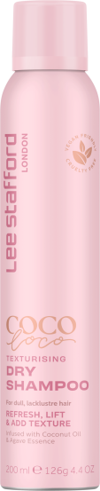 Сухий шампунь Lee Stafford Coco Loco Texturising Dry Shampoo, 200 мл