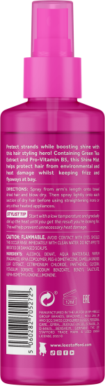 Термозащитный спрей для сияния волос Lee Stafford Heat Protection Shine Mist, 200 мл