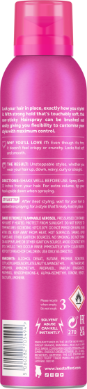Фиксирующий спрей сильной фиксации Lee Stafford Hold Tight Hairspray Strong Hold, 250 мл