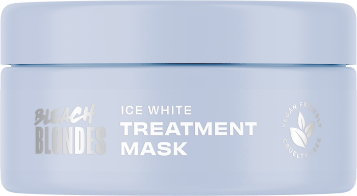 Маска для волос с синим пигментом Lee Stafford Bleach Blondes Ice White Toning Treatment Mask, 200 мл