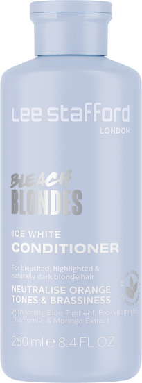 Кондиционер от желтизны осветленных волос Lee Stafford Bleach Blondes Ice White Conditioner, 250 мл