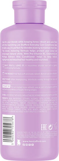 Ежедневный кондиционер для осветленных волос Lee Stafford Bleach Blondes Everyday Care Conditioner, 250 мл