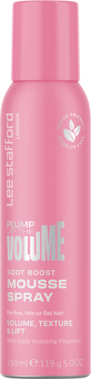Мусс для придания объема Lee Stafford Plump Up Volume Root Boost Mousse Spray, 150 мл