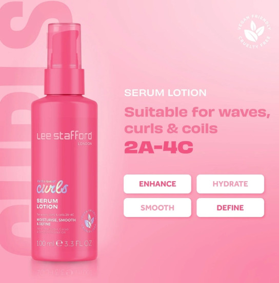 Лосьйон-сироватка для кучерявого волосся Lee Stafford For The Love Of Curls Serum Lotion, 100 мл