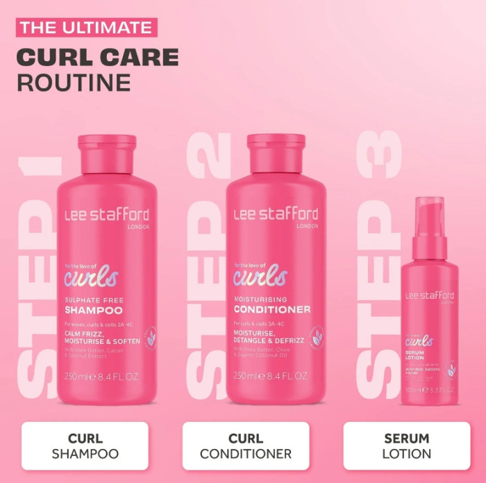 Лосьйон-сироватка для кучерявого волосся Lee Stafford For The Love Of Curls Serum Lotion, 100 мл