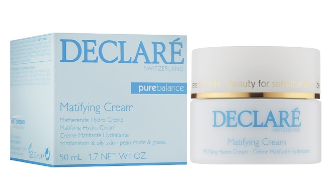 Матирующий увлажняющий крем Declare Matifying Hydro Cream, 50 мл