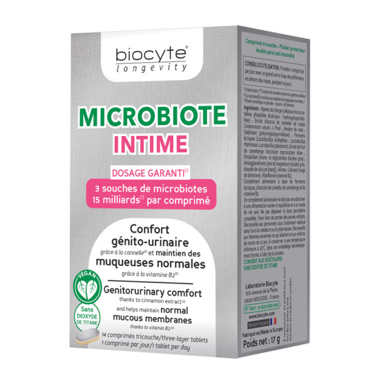 Капсули для відновлення інтимного комфорту Biocyte Microbiote Intime, 14 шт