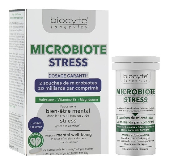 Капсулы от стресса Biocyte Microbiote Stress, 30 шт