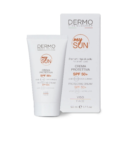Солнцезащитный крем для лица DERMOPHISIOLOGIQUE MySun-Protective Cream SPF 50+ Face, 50 мл