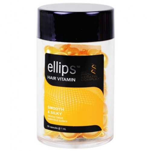 Витамины для волос "Безупречный шелк" Ellips Hair Vitamin, 50x1мл