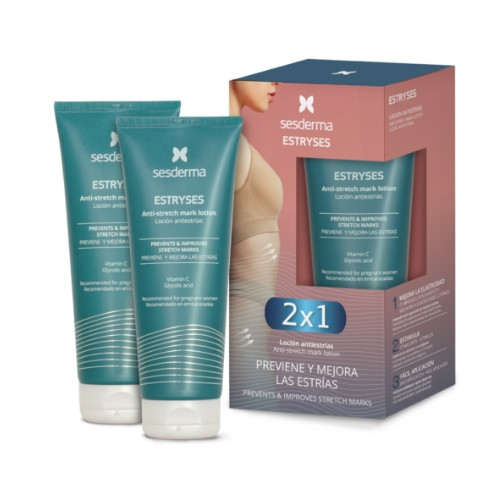 Набор против растяжек Sesderma Estryses Anti-Stretch Mark Lotion 2×1