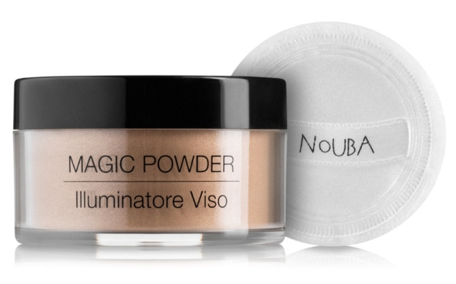Пудра для обличчя та тіла з ефектом блиску NoUBA Magic Powder, 25 г