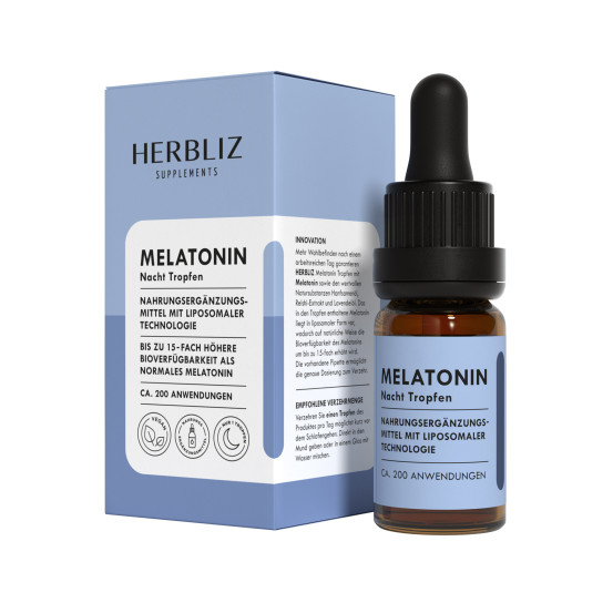 Herbliz CBD Melatonin Sleep Drops, 10 мл
