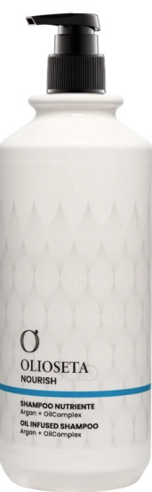 Шампунь ультрапитательный с органическим аргановым маслом BAREX OLIOSETA NOURISH, 1000 мл
