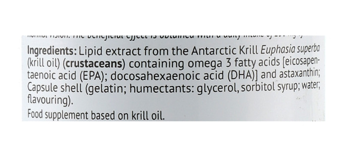 Масло криля Biocyte Omega 3 Krill 500 mg, 90 шт