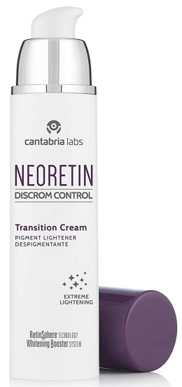 Омолоджуючий крем-транзит з ретинолом Cantabria Labs Neoretin Discrom Control Transition Cream, 50 мл