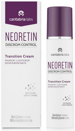Омолоджуючий крем-транзит з ретинолом Cantabria Labs Neoretin Discrom Control Transition Cream, 50 мл