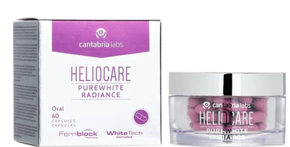 Осветляющая антиоксидантная защита Cantabria Labs Heliocare Oral Purewhite Capsules, 60 капсул