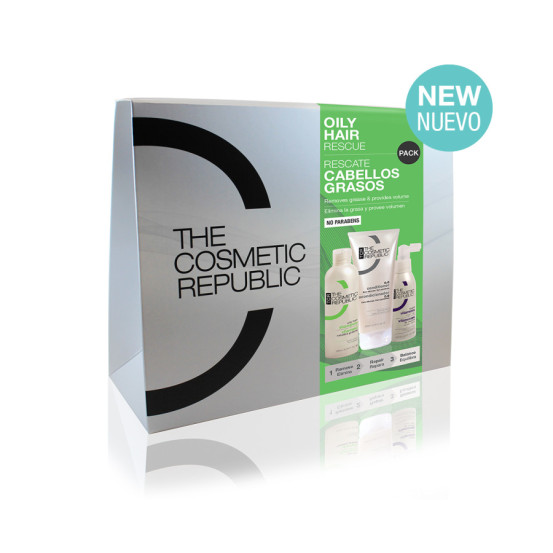 Набор по уходу за жирными и комбинированными волосами The Cosmetic Republic Oily Hair Rescue Pack