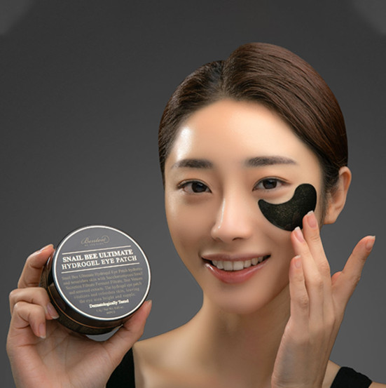 Патчи с Муцином Улитки и Ядом Пчелы Benton Snail Bee Ultimate Hydrogel Eye Patch, 60 шт