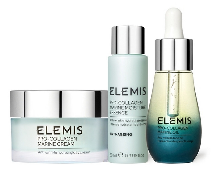 Набор Трио Про-Коллаген мгновенное увлажнение кожи Elemis Pro-Collagen Layers of Hydration Collection Kit