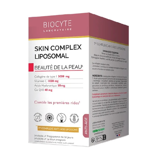Комплекс на основе коллагена Biocyte SKIN COMPLEX LIPOSOMAL, 14 стиков