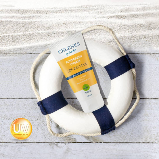 Солнцезащитный крем Celenes SPF 100+ max, 50 мл